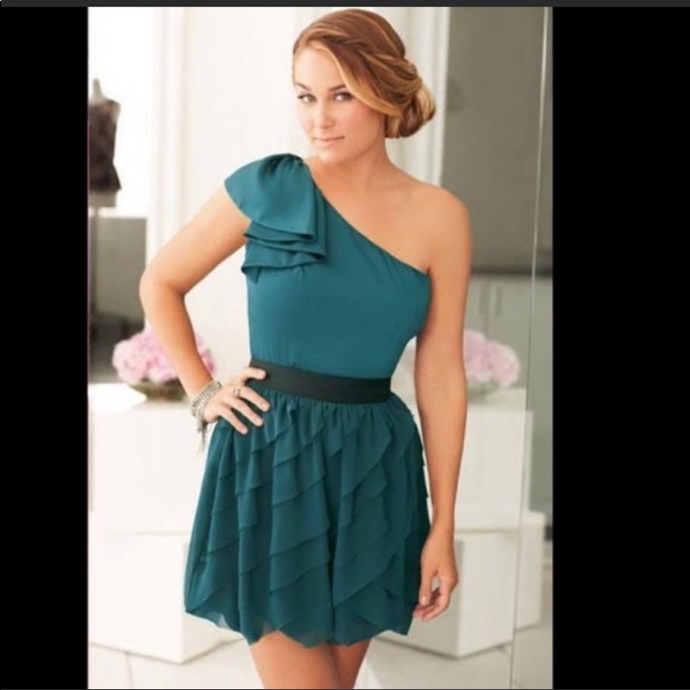 Lauren Conrad One Shoulder Dress